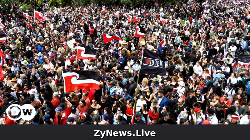 New Zealand: 42,000 demonstrate support for Maori rights