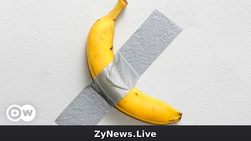 Million-dollar banana? Infamous duct-taped artwork goes on auction